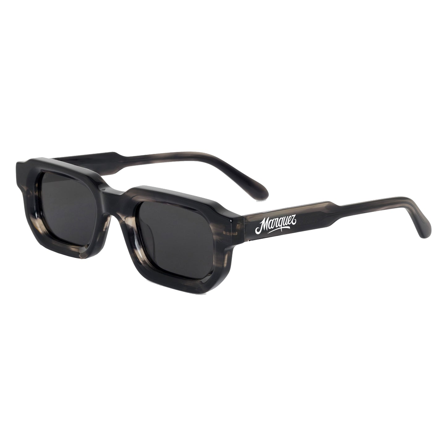 Marquez Classic Frame Sunglasses (Grey Dark)