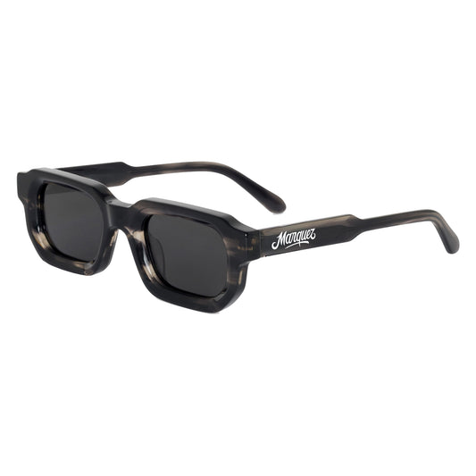 Marquez Classic Frame Sunglasses (Grey Dark)